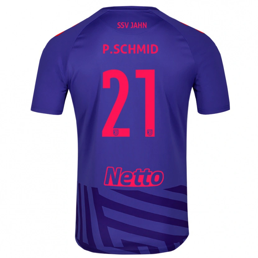 Danxen Kinder Paul Schmid #21 Trikot Königsblau Rot Torwarttrikot 2025/26 Schweiz