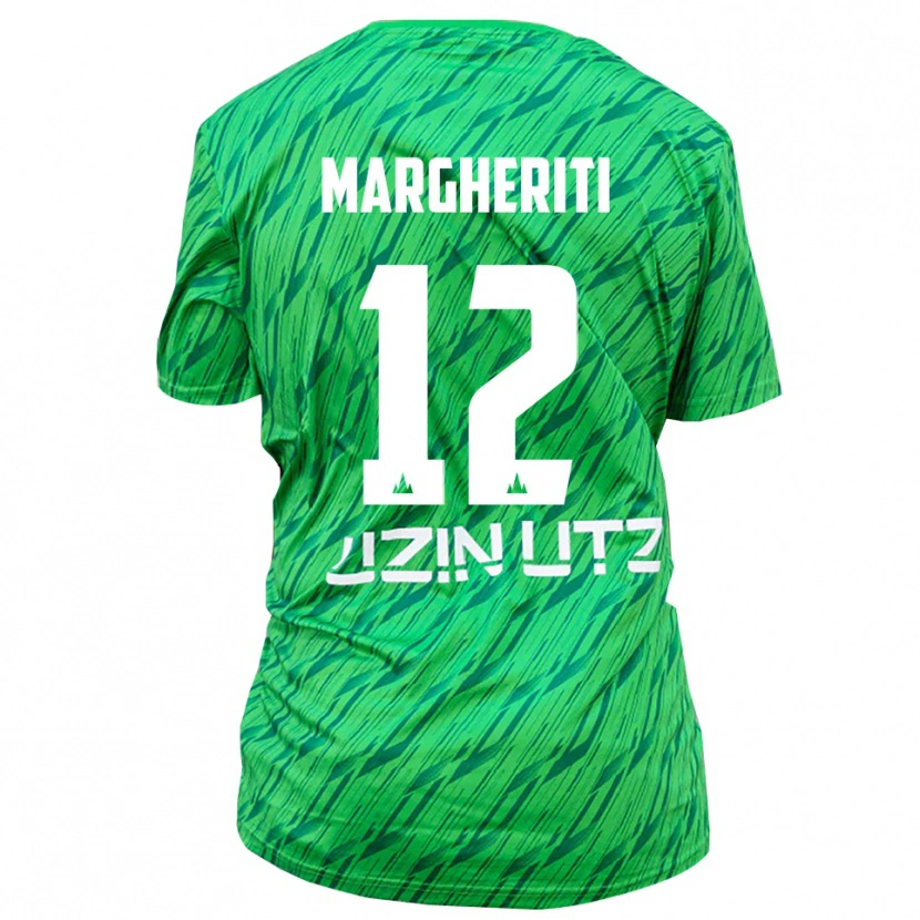 Danxen Kinder Danilo Margheriti #12 Trikot Grün Rot Torwarttrikot 2025/26 Schweiz