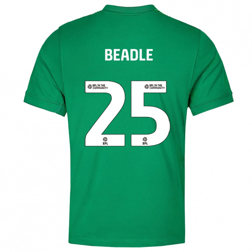Danxen Kinder James Beadle #25 Trikot Grün Weiß Torwarttrikot 2025/26 Schweiz