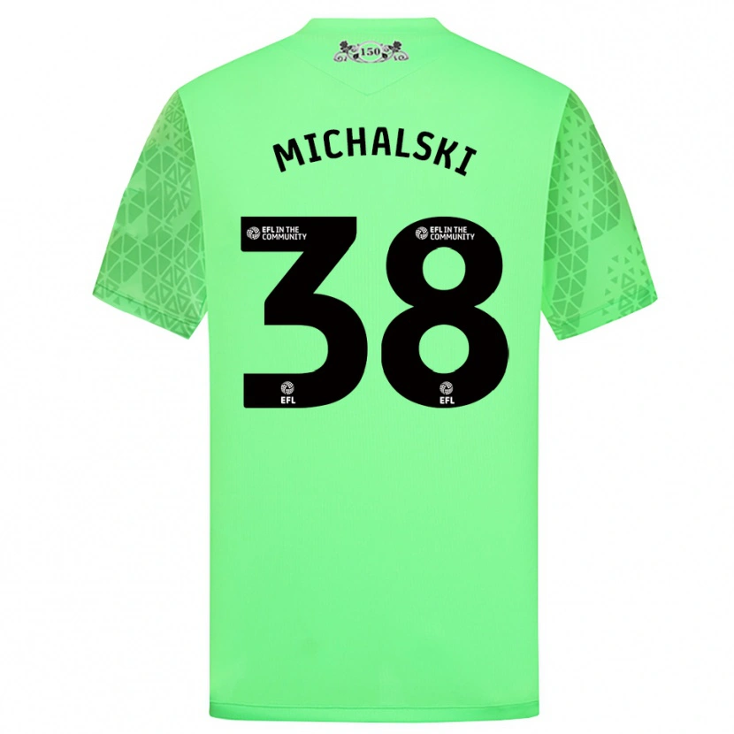 Danxen Kinder Nicholas Michalski #38 Trikot Leuchtgrün Torwarttrikot 2025/26 Schweiz