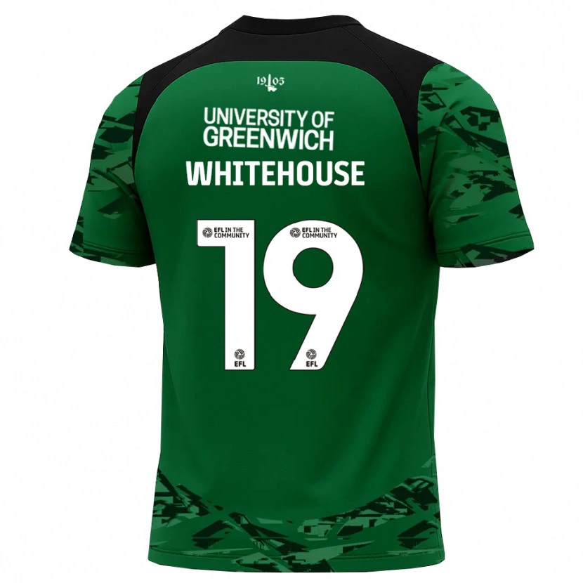 Danxen Kinder Sophie Whitehouse #19 Trikot Grün Schwarz Torwarttrikot 2025/26 Schweiz