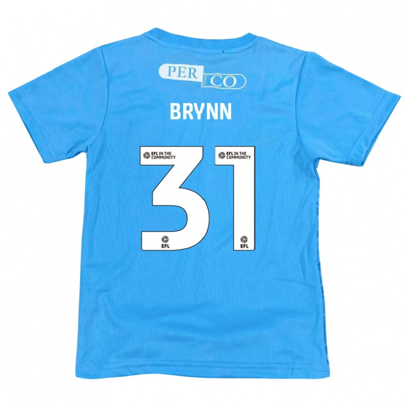 Danxen Kinder Sol Brynn #31 Trikot Blau Weiß Torwarttrikot 2025/26 Schweiz