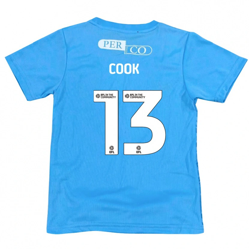 Danxen Kinder Ruby Cook #13 Trikot Blau Weiß Torwarttrikot 2025/26 Schweiz