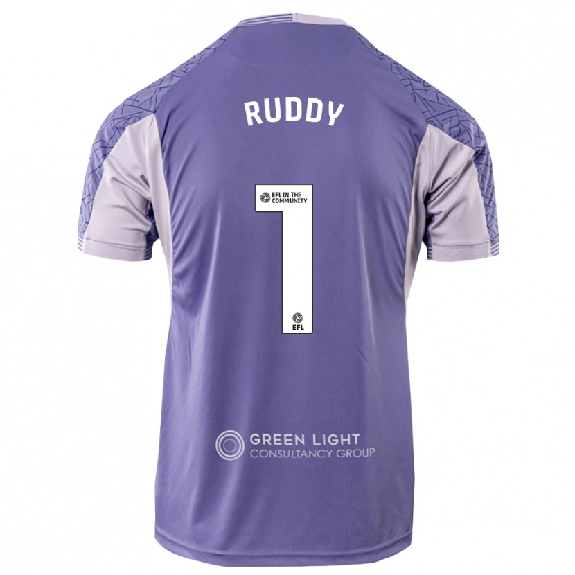 Danxen Kinder Jack Ruddy #1 Trikot Hellviolett Torwarttrikot 2025/26 Schweiz