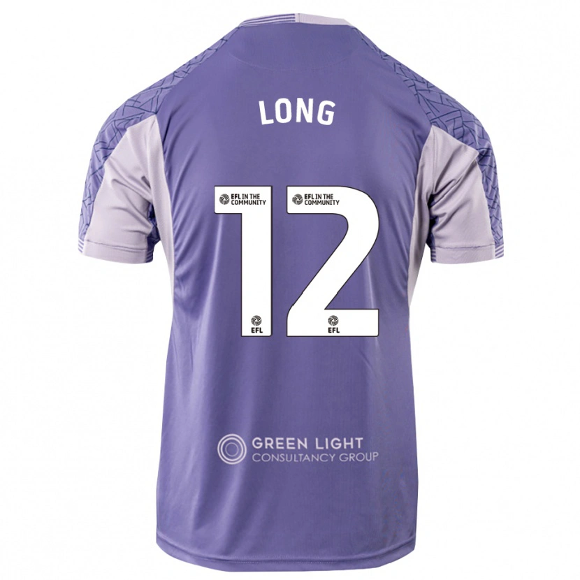 Danxen Kinder George Long #12 Trikot Hellviolett Torwarttrikot 2025/26 Schweiz