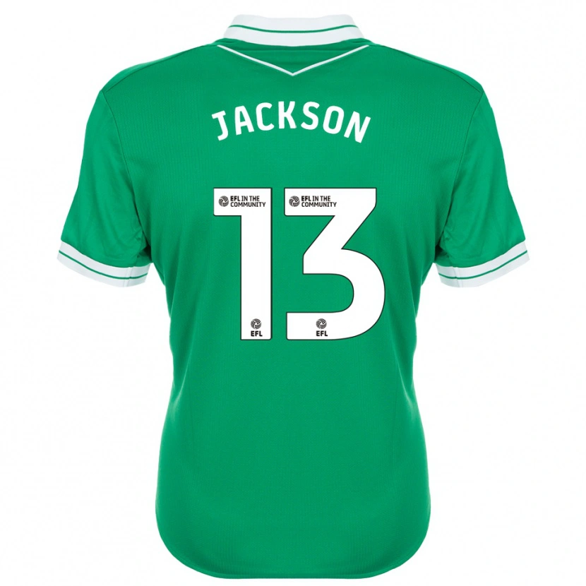 Danxen Kinder Will Jackson #13 Trikot Grün Weiß Torwarttrikot 2025/26 Schweiz