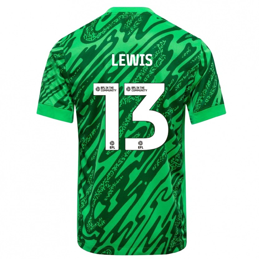 Danxen Kinder Karl Lewis #13 Trikot Waldgrün Torwarttrikot 2025/26 Schweiz