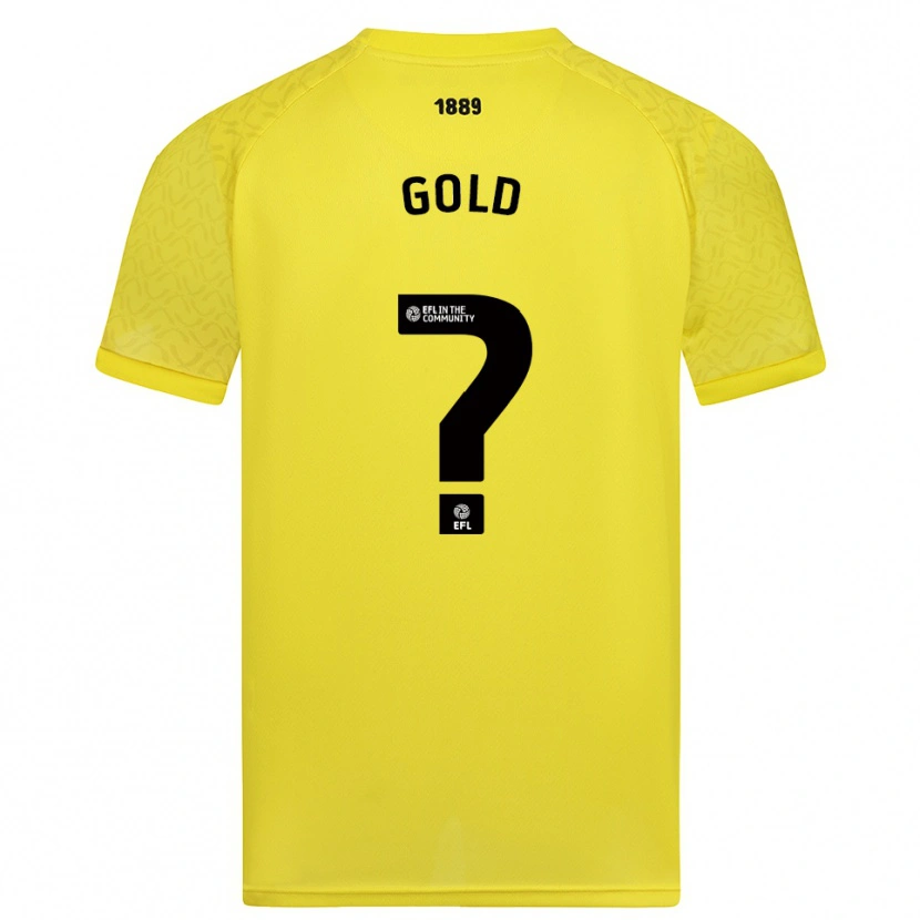Danxen Kinder Ethan Gold #0 Trikot Gelb Schwarz Torwarttrikot 2025/26 Schweiz