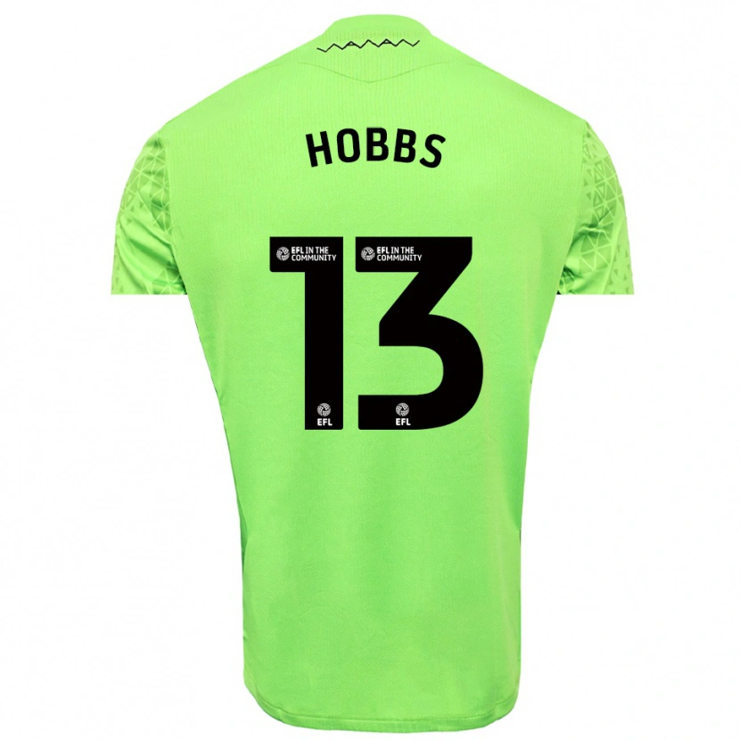 Danxen Kinder Charlie Hobbs #13 Trikot Limettengrün Schwarz Torwarttrikot 2025/26 Schweiz