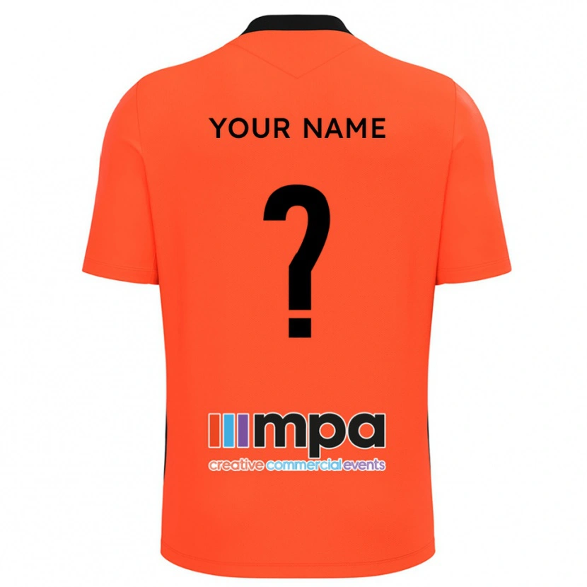 Danxen Kinder Solihull Moors Trikot Orange Schwarz Torwarttrikot 2025/26 Schweiz