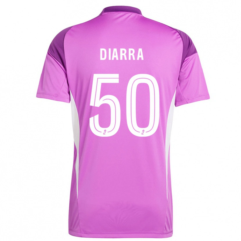 Danxen Kinder Lassine Diarra #50 Trikot Lavendel Torwarttrikot 2025/26 Schweiz