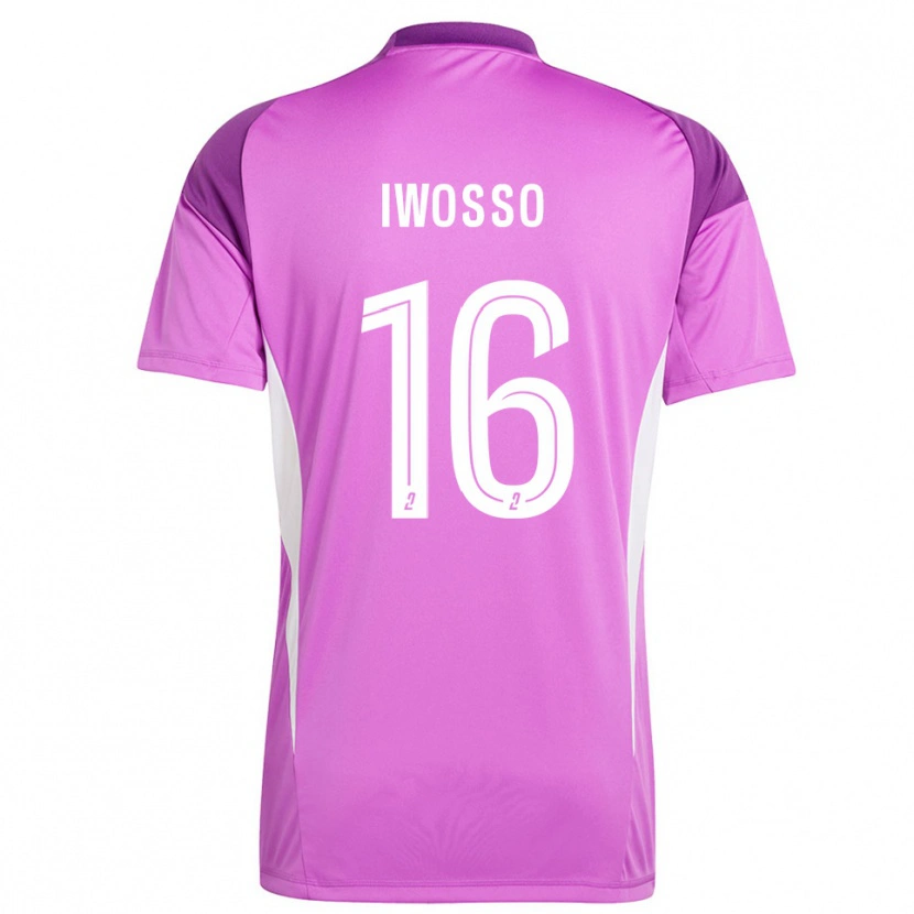 Danxen Kinder Mathis Iwosso #16 Trikot Lavendel Torwarttrikot 2025/26 Schweiz