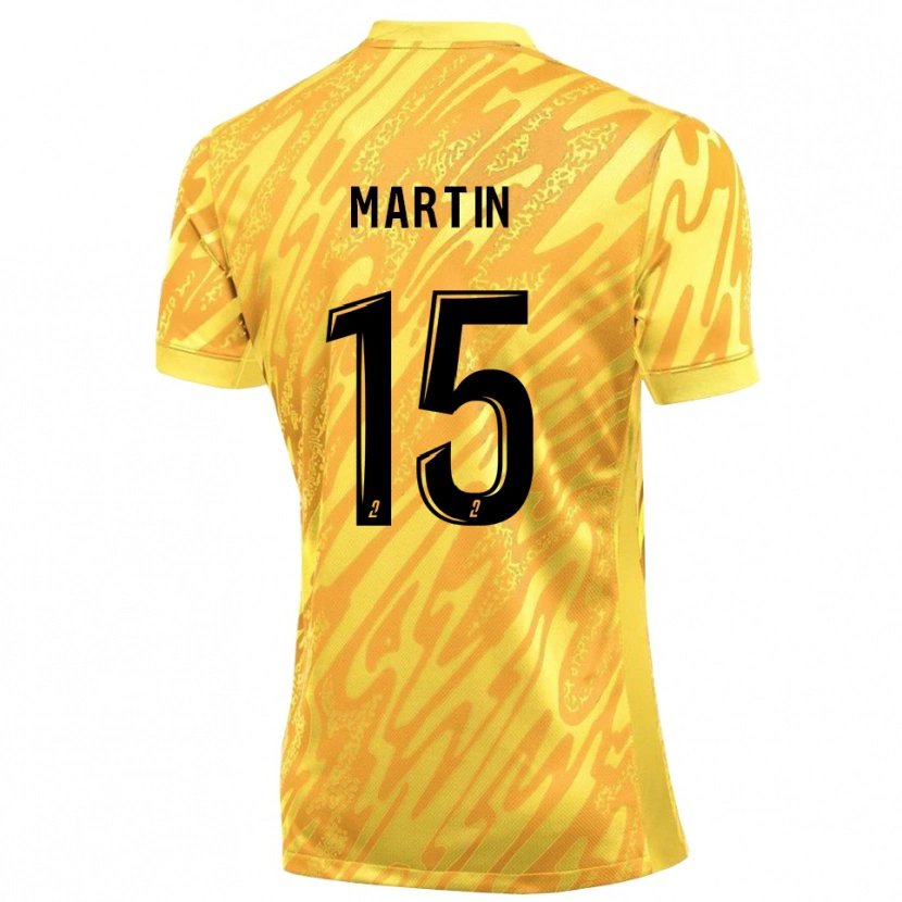Danxen Kinder Gabriel Martin #15 Trikot Orange Gelb Torwarttrikot 2025/26 Schweiz