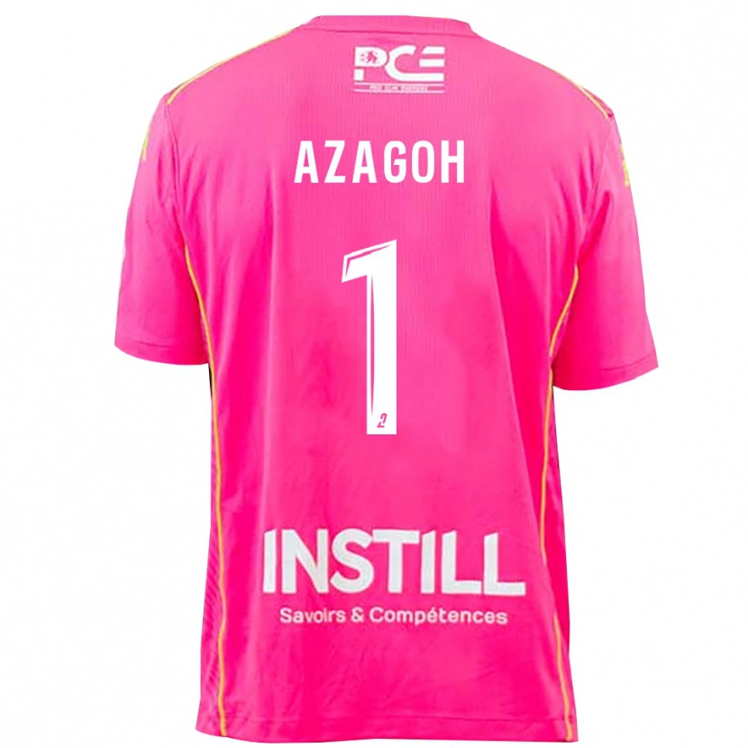 Danxen Kinder Yanis Azagoh #1 Trikot Magenta Torwarttrikot 2025/26 Schweiz