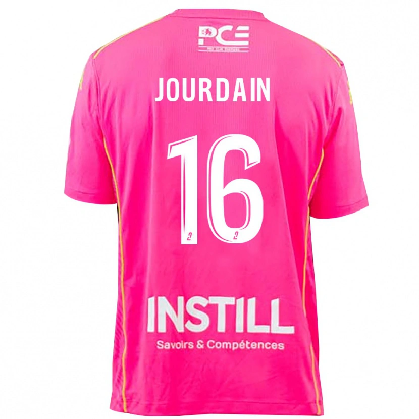 Danxen Kinder Théo Jourdain #16 Trikot Magenta Torwarttrikot 2025/26 Schweiz