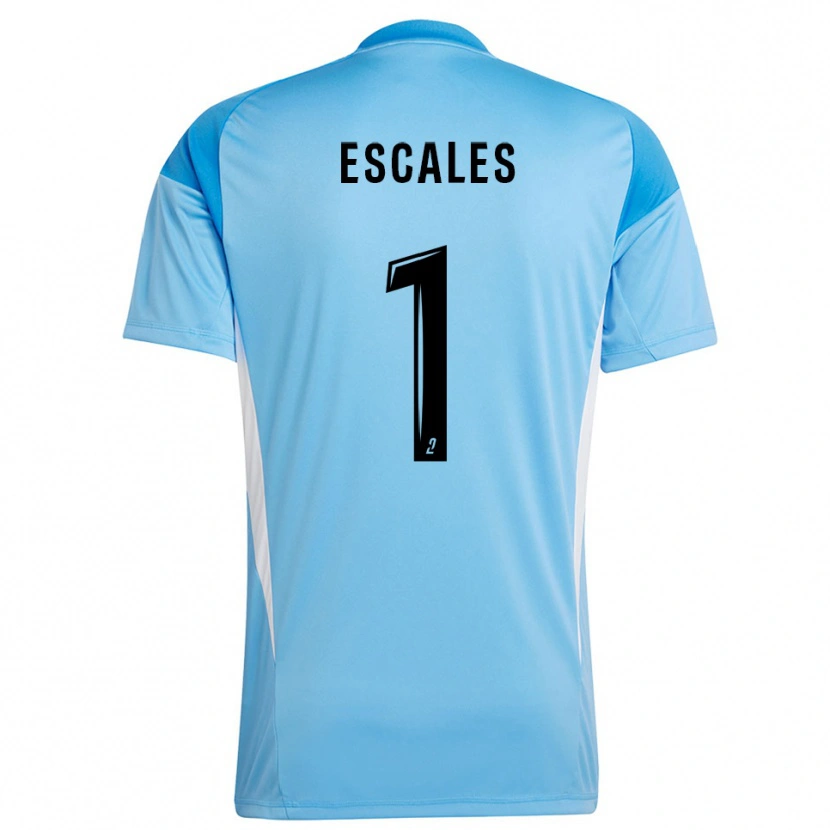 Danxen Kinder Florian Escales #1 Trikot Himmelblau Weiß Torwarttrikot 2025/26 Schweiz