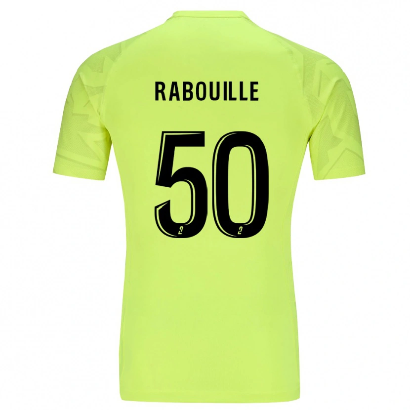 Danxen Kinder Valentin Rabouille #50 Trikot Neon Grün Torwarttrikot 2025/26 Schweiz