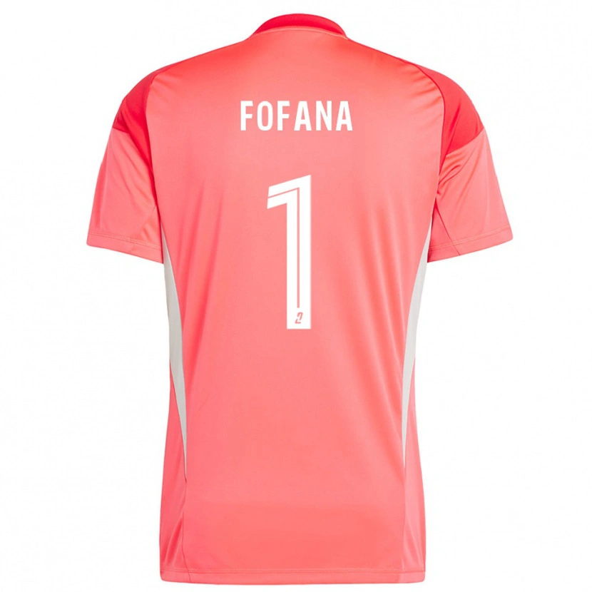 Danxen Kinder Cheik Fofana #1 Trikot Orange Rot Weiß Torwarttrikot 2025/26 Schweiz