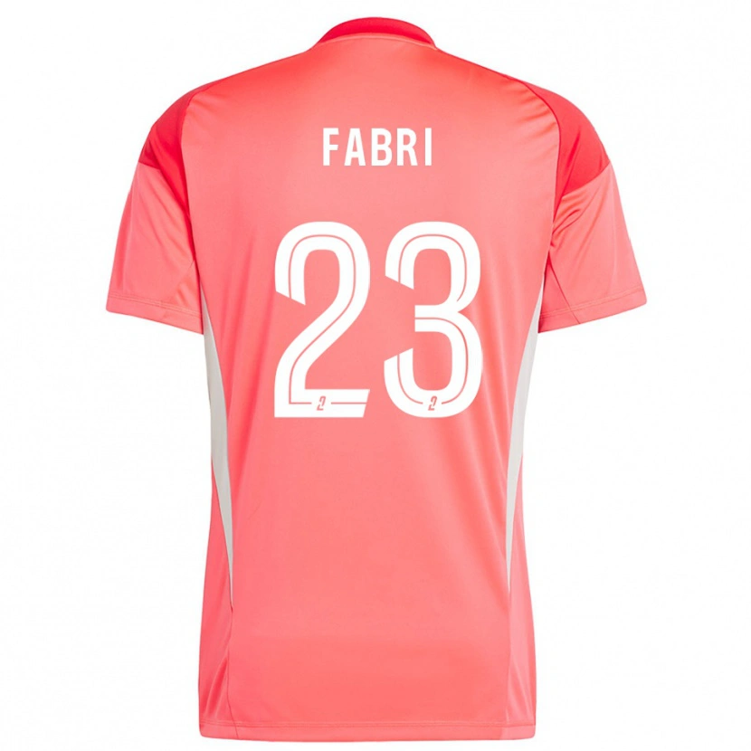 Danxen Kinder Julien Fabri #23 Trikot Orange Rot Weiß Torwarttrikot 2025/26 Schweiz