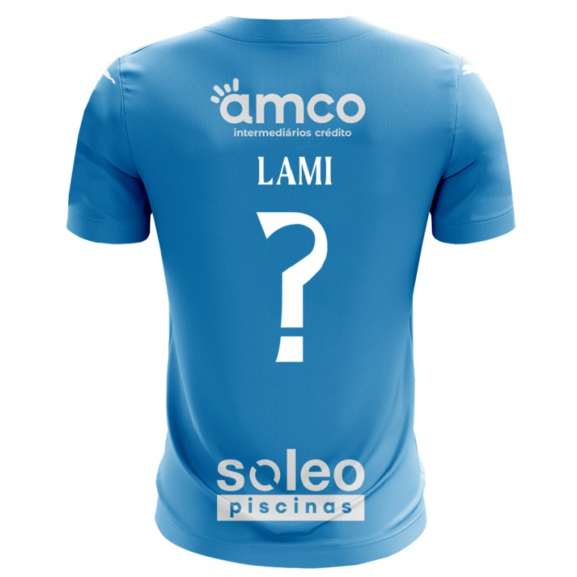 Danxen Kinder Dário Lami #0 Trikot Blau Weiß Torwarttrikot 2025/26 Schweiz