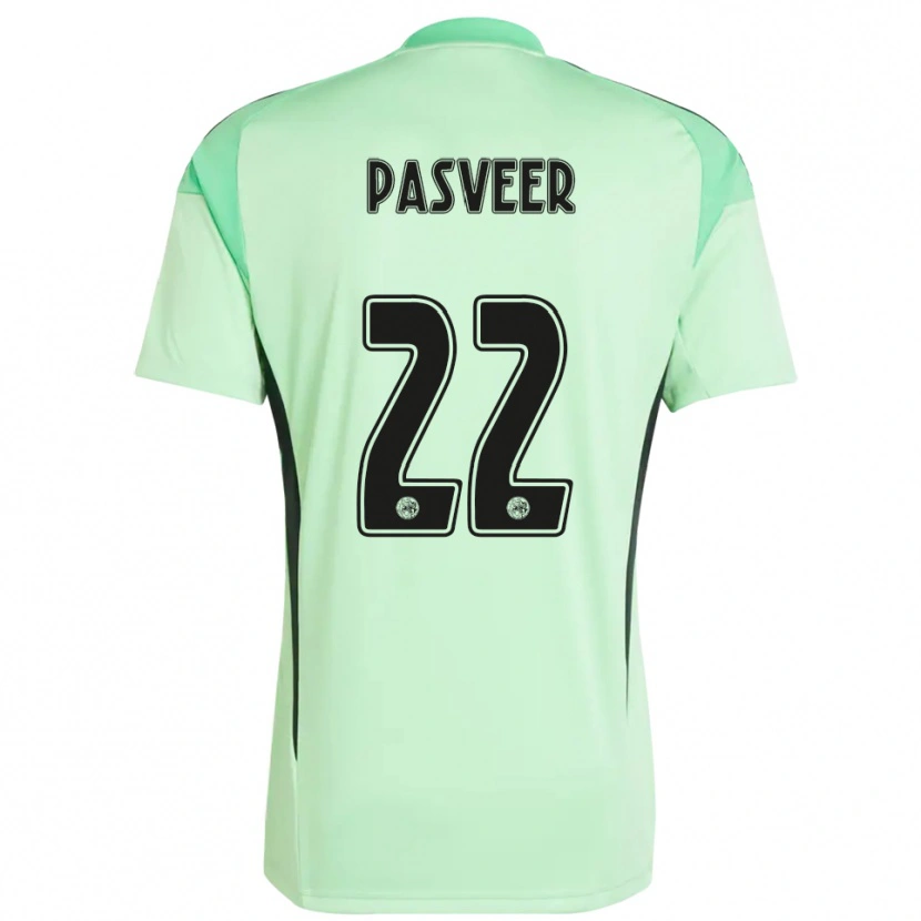 Danxen Kinder Remko Pasveer #22 Trikot Hellgrün Schwarz Torwarttrikot 2025/26 Schweiz