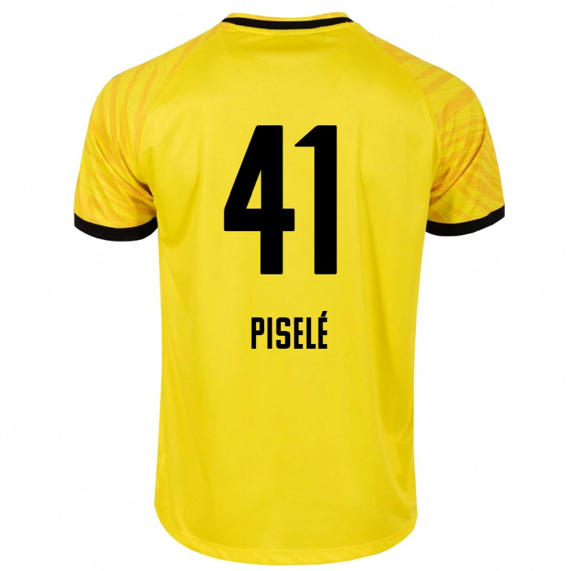 Danxen Kinder Lowie Piselé #41 Trikot Gelb Schwarz Torwarttrikot 2025/26 Schweiz