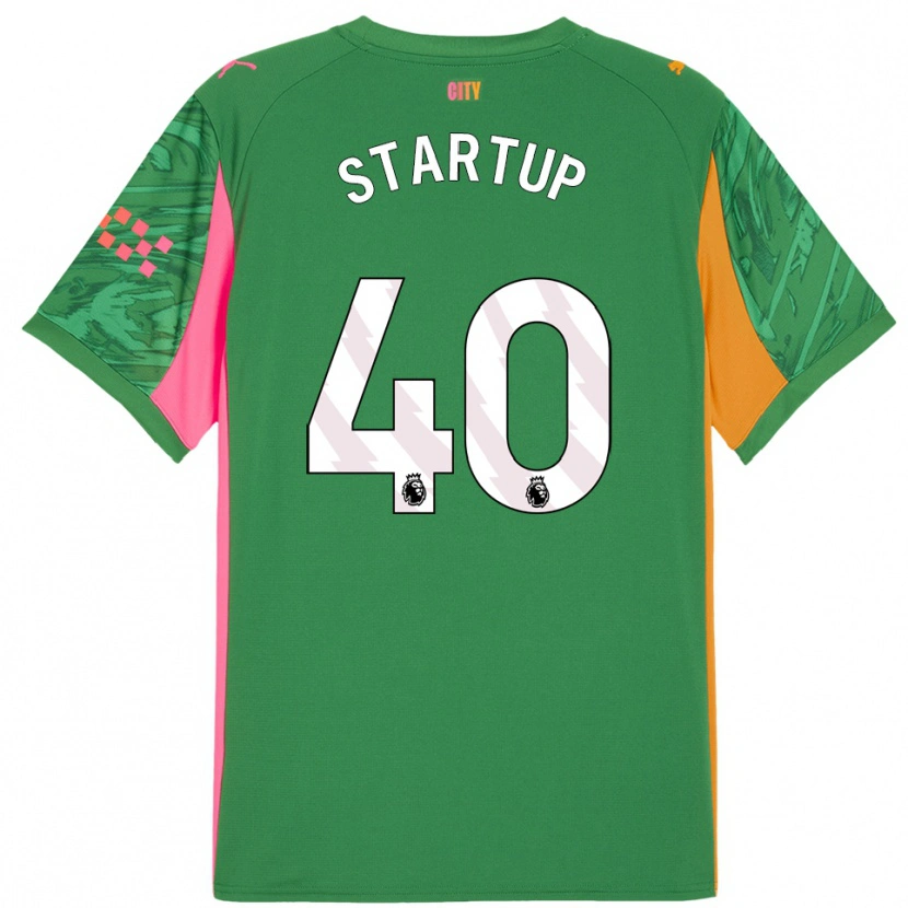 Danxen Kinder Katie Startup #40 Trikot Grün Orange Torwarttrikot 2025/26 Schweiz