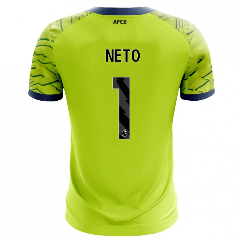 Danxen Kinder Neto #1 Trikot Grün Gelb Torwarttrikot 2025/26 Schweiz