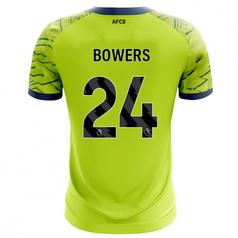Danxen Kinder Kelci Bowers #24 Trikot Grün Gelb Torwarttrikot 2025/26 Schweiz