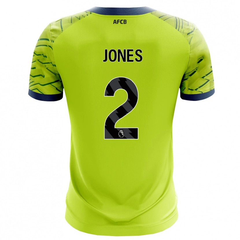 Danxen Kinder Abby Jones #2 Trikot Grün Gelb Torwarttrikot 2025/26 Schweiz