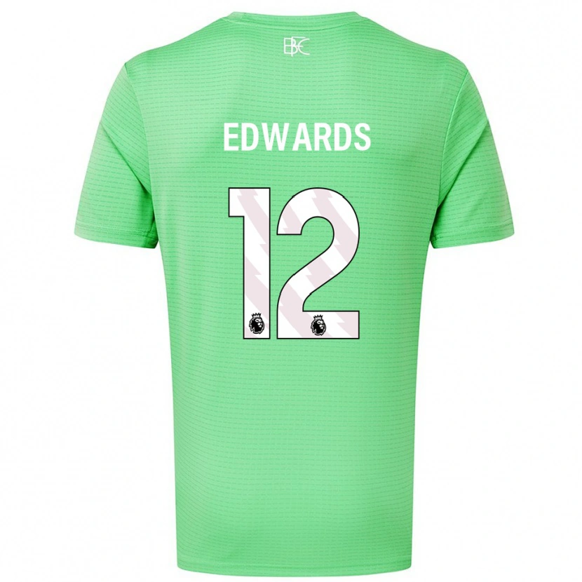 Danxen Kinder Connor Edwards #12 Trikot Mittelgrün Torwarttrikot 2025/26 Schweiz