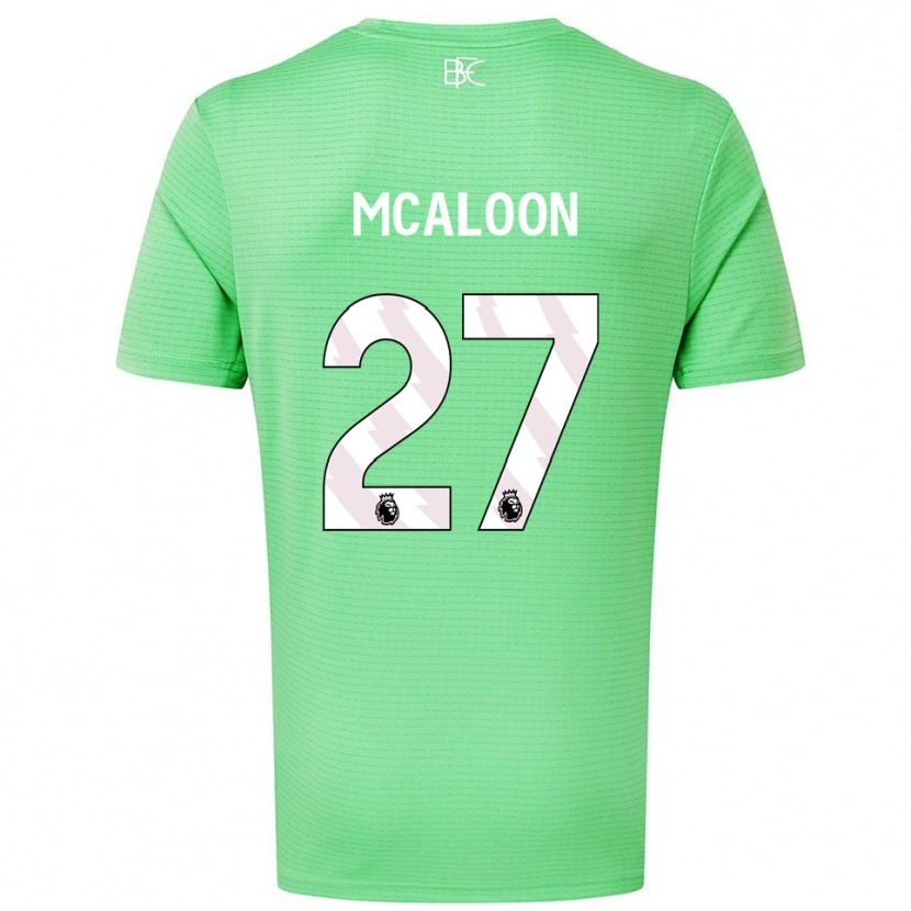 Danxen Kinder Naoisha Mcaloon #27 Trikot Mittelgrün Torwarttrikot 2025/26 Schweiz