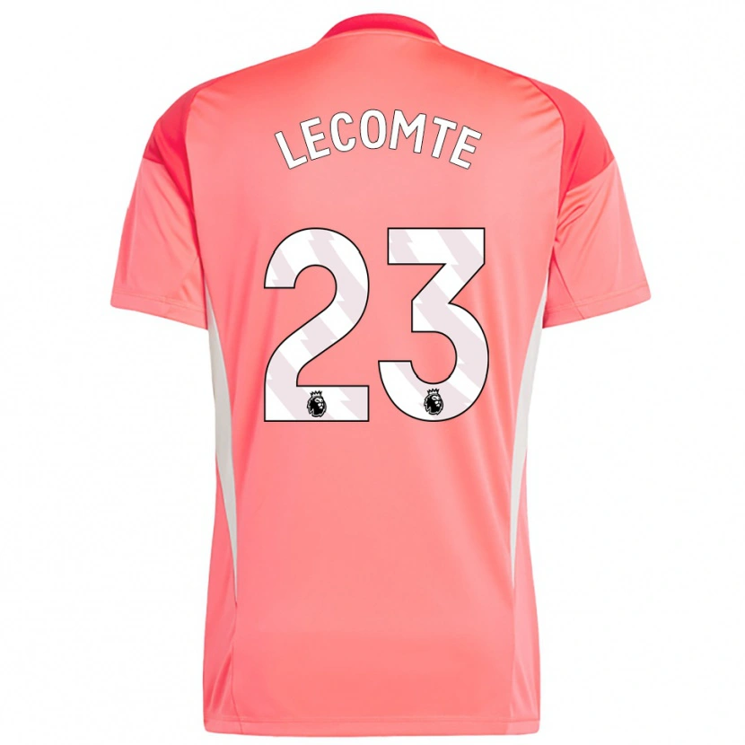 Danxen Kinder Benjamin Lecomte #23 Trikot Rot Weiß Torwarttrikot 2025/26 Schweiz