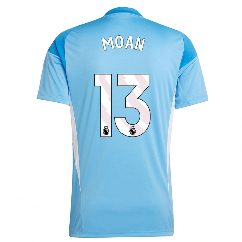 Danxen Kinder Claudia Moan #13 Trikot Blau Weiß Torwarttrikot 2025/26 Schweiz