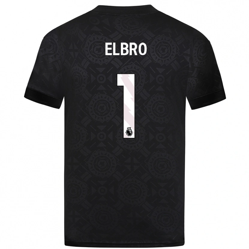 Danxen Kinder Maddie Elbro #1 Trikot Schwarz Weiß Torwarttrikot 2025/26 Schweiz