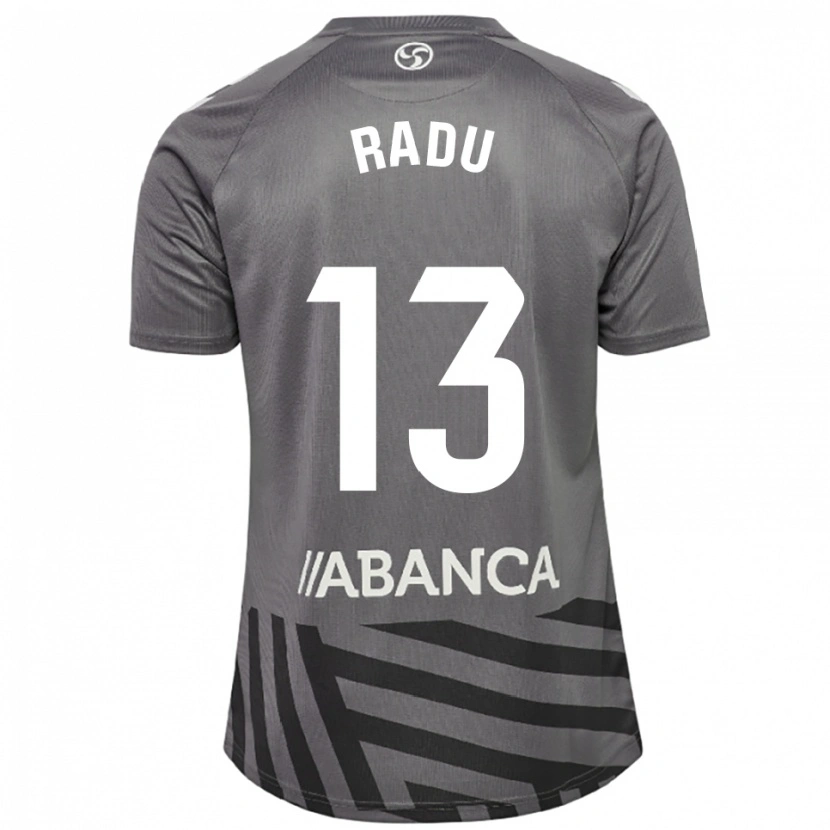 Danxen Kinder Ionuț Radu #13 Trikot Dunkelgrau Schwarz Torwarttrikot 2025/26 Schweiz