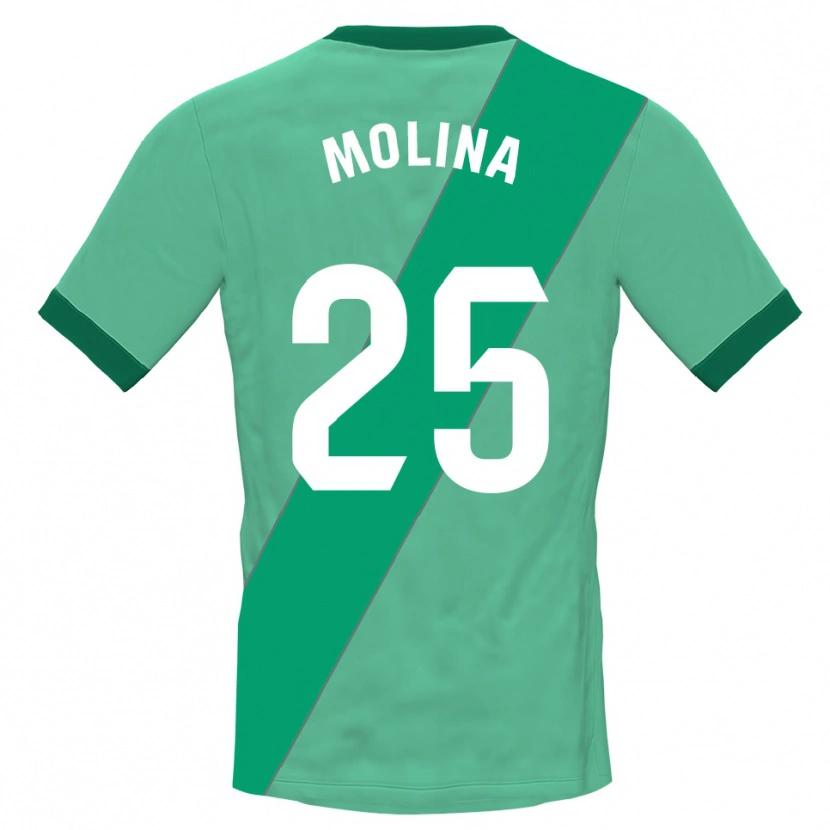 Danxen Kinder Adrián Molina #25 Trikot Grün Schwarz Torwarttrikot 2025/26 Schweiz