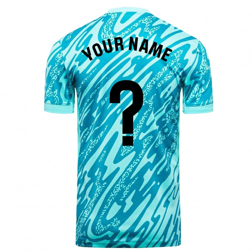 Danxen Kinder Elche CF Trikot Himmelblau Weiß Torwarttrikot 2025/26 Schweiz