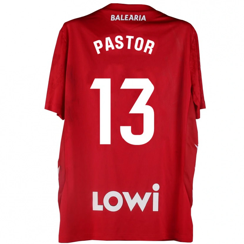 Danxen Kinder Alfonso Pastor #13 Trikot Rot Weiß Torwarttrikot 2025/26 Schweiz