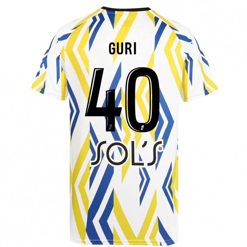 Danxen Kinder Gabriel Guri #40 Trikot Weiß Rot Blau Torwarttrikot 2025/26 Schweiz