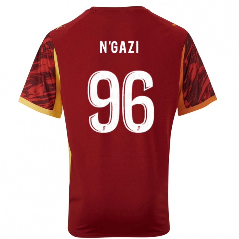 Danxen Kinder Chloé N'gazi #96 Trikot Burgunderrot Braun Torwarttrikot 2025/26 Schweiz