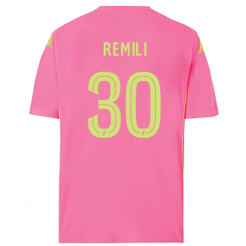 Danxen Kinder Célia Remili #30 Trikot Knallpink Torwarttrikot 2025/26 Schweiz
