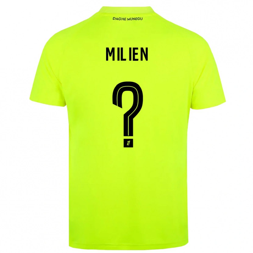 Danxen Kinder Kenley Milien #0 Trikot Leuchtgrün Schwarz Torwarttrikot 2025/26 Schweiz