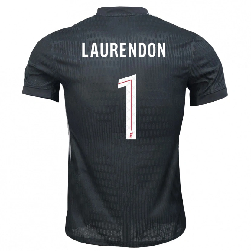 Danxen Kinder Bilal Laurendon #1 Trikot Dunkelgrau Schwarz Torwarttrikot 2025/26 Schweiz