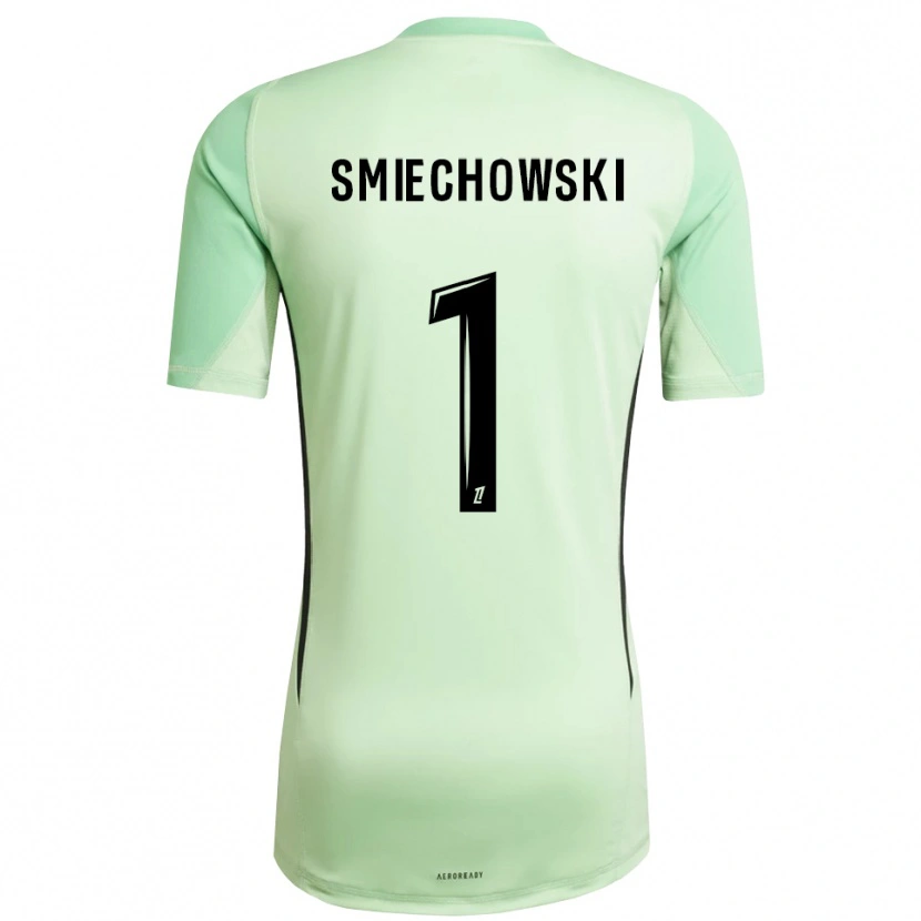 Danxen Kinder Artur Smiechowski #1 Trikot Hellgrün Schwarz Torwarttrikot 2025/26 Schweiz