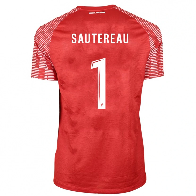 Danxen Kinder Enzo Sautereau #1 Trikot Rot Weiß Torwarttrikot 2025/26 Schweiz