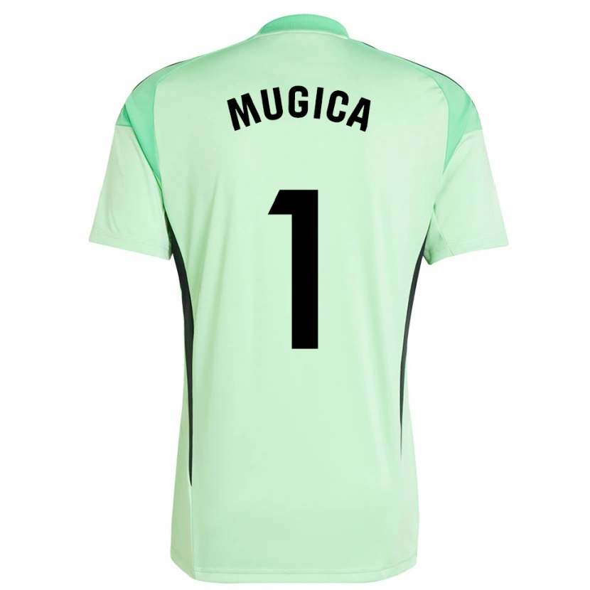 Danxen Kinder Juan Múgica #1 Trikot Hellorange Schwarz Torwarttrikot 2025/26 Schweiz