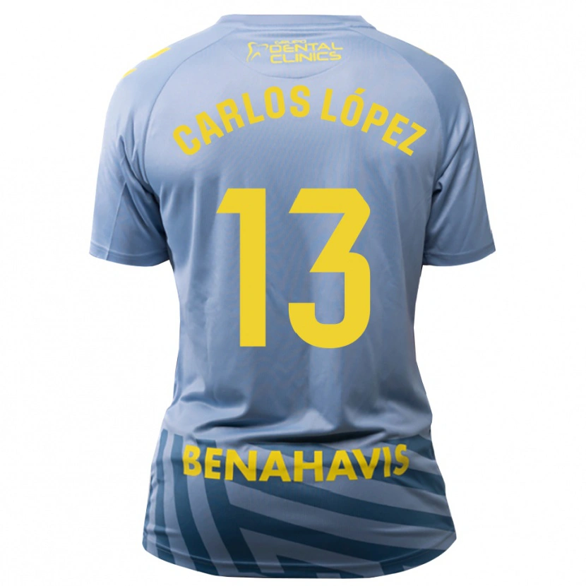Danxen Kinder Carlos López #13 Trikot Hellgraublau Torwarttrikot 2025/26 Schweiz