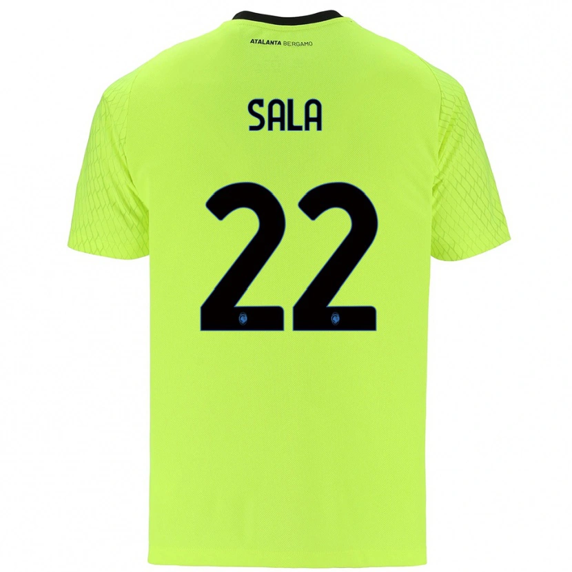 Danxen Kinder Lorenzo Sala #22 Trikot Gelb Grün Rot Torwarttrikot 2025/26 Schweiz