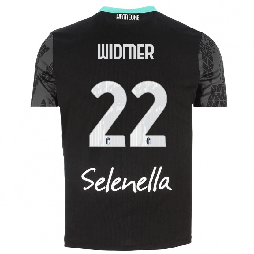 Danxen Kinder Renato Widmer D'Autilia #22 Trikot Grau Schwarz Weiß Torwarttrikot 2025/26 Schweiz